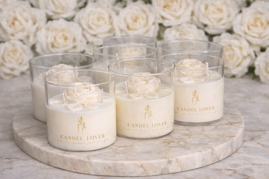 Lumânare Ivory Blossom