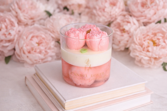 Lumânare Romantic Peony