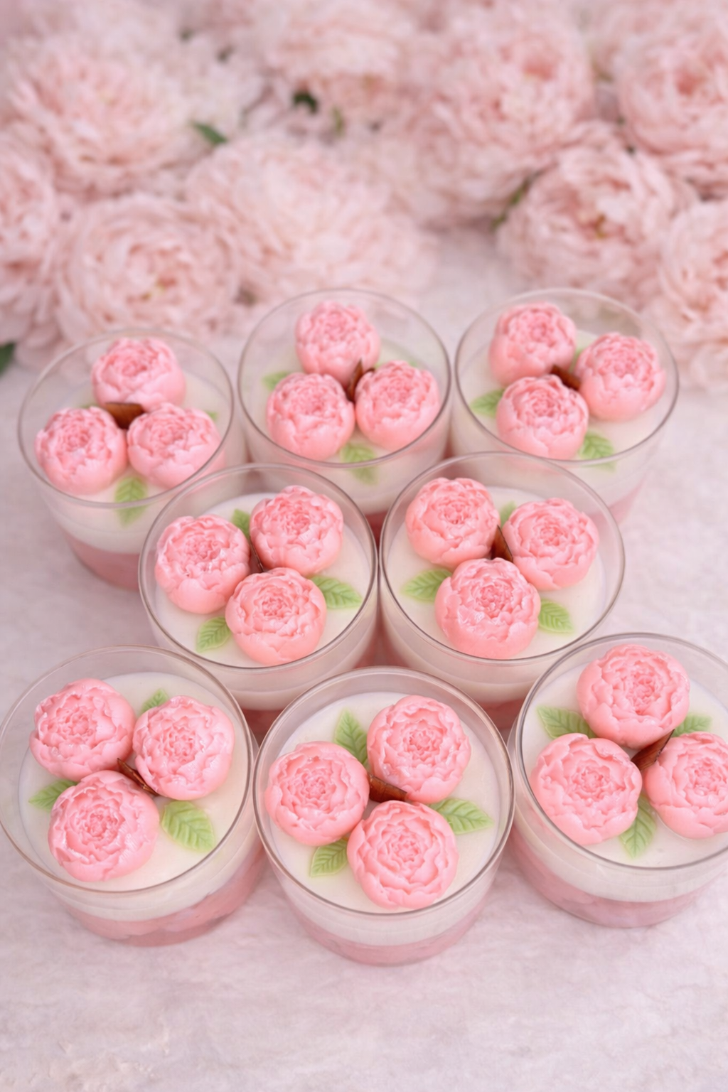 Lumânare Romantic Peony