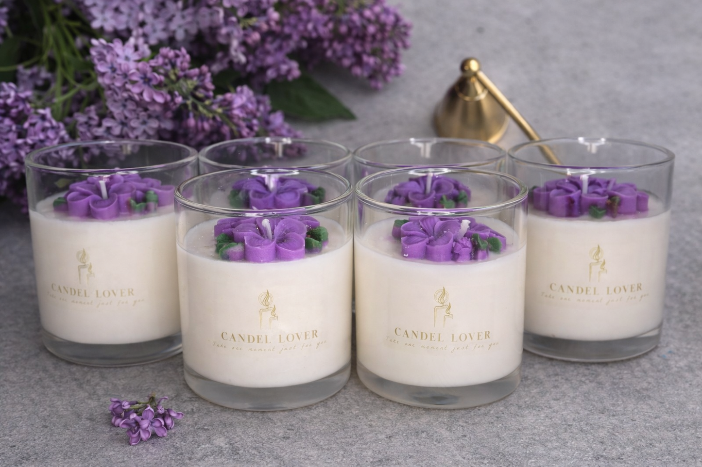 Lumânare Velvet Lilac